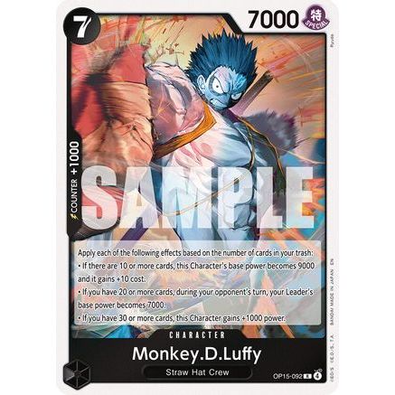 Monkey.D.Luffy (OP15-092) (OP15-092) - Adventure on Kami's Island Foil
