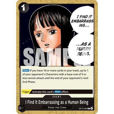 I Find It Embarrassing as a Human Being (OP15-097) - Adventure on Kami's Island
