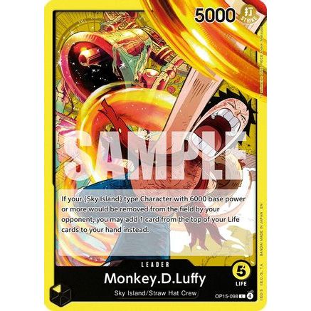 Monkey.D.Luffy (OP15-098) (OP15-098) - Adventure on Kami's Island