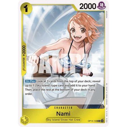 Nami (OP15-108) (OP15-108) - Adventure on Kami's Island Foil