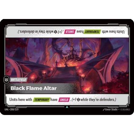 Black Flame Altar (208/219) - Unleashed