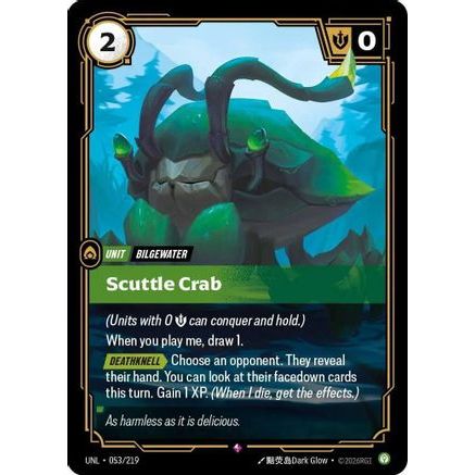 Scuttle Crab (053/219) - Unleashed Foil