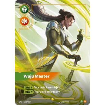 Master Yi - Wuju Master (Overnumbered) (231/219) - Unleashed Foil