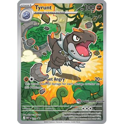 Tyrunt - 070 (Pokemon Center Exclusive) 70 - ME Mega Evolution Promo Holofoil