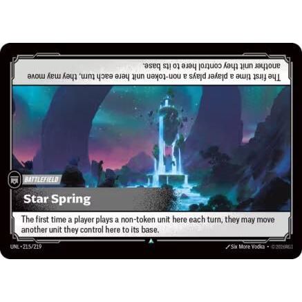 Star Spring (215/219) - Unleashed
