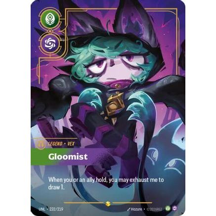 Vex - Gloomist (Overnumbered) (232/219) - Unleashed Foil