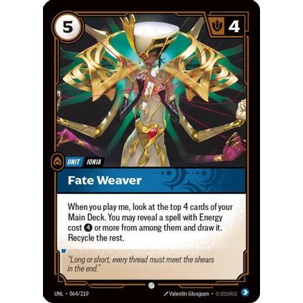 Fate Weaver (064/219) - Unleashed Foil
