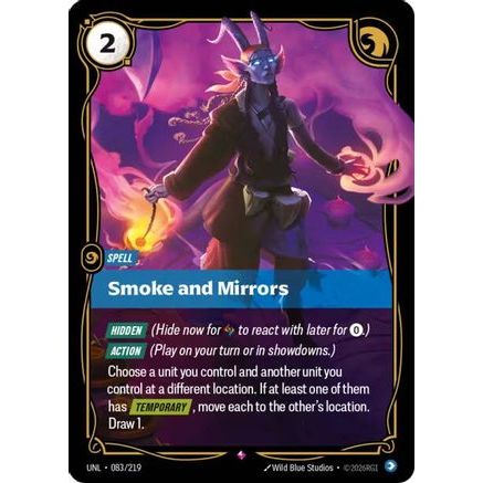 Smoke and Mirrors (083/219) - Unleashed Foil