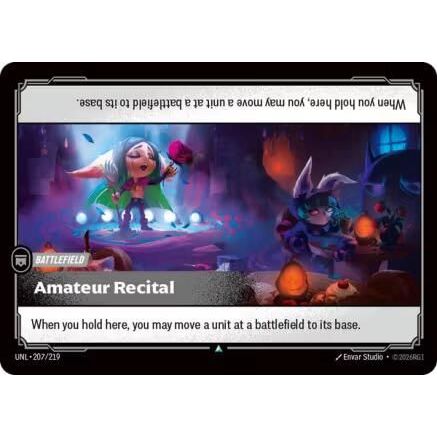 Amateur Recital (207/219) - Unleashed Foil