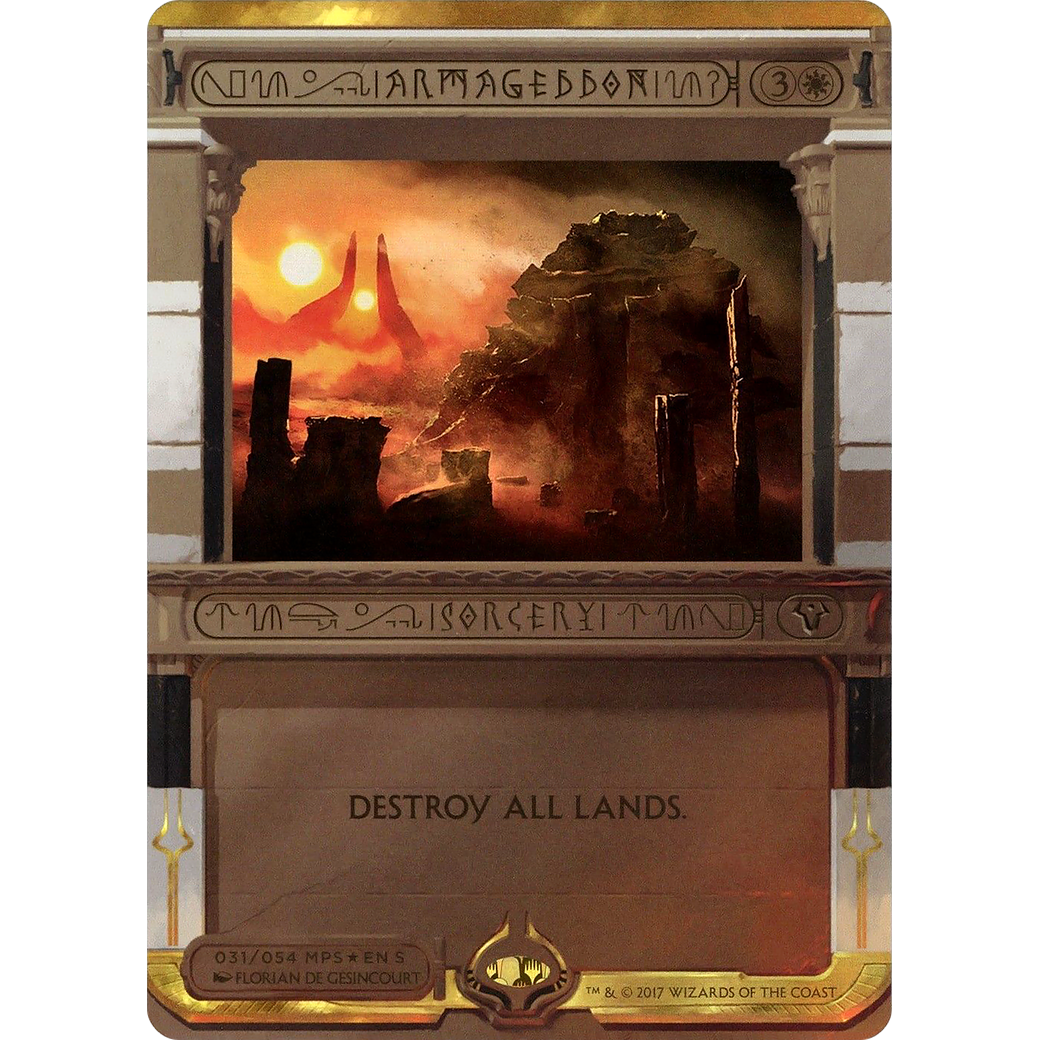 Armageddon (MPS2-031) - Amonkhet Invocations (Borderless) Foil