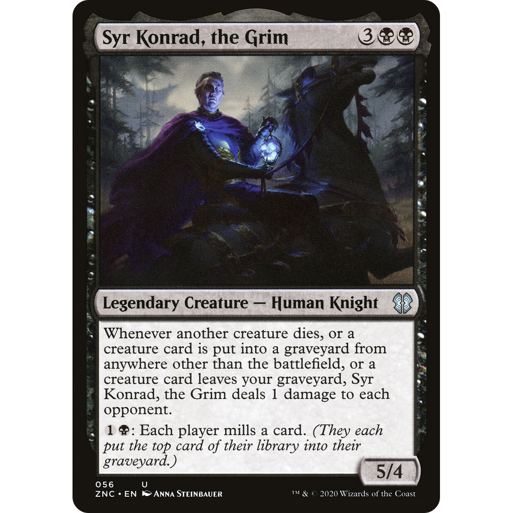 Syr Konrad, the Grim (ZNC-056) - Zendikar Rising Commander