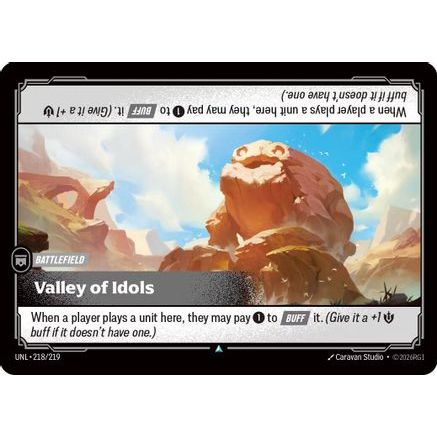 Valley of Idols (218/219) - Unleashed Foil