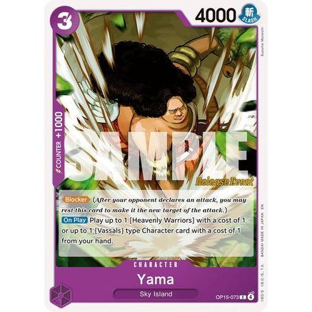 Yama (OP15-073) - Adventure on Kami's Island Release Event Cards