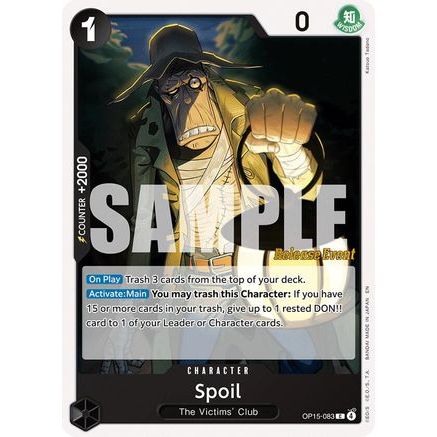 Spoil (OP15-083) - Adventure on Kami's Island Release Event Cards