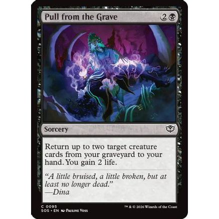 Pull from the Grave (SOS-095) - Secrets of Strixhaven Foil