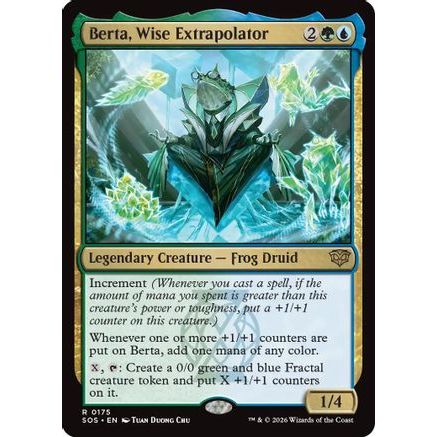 Berta, Wise Extrapolator (SOS-175) - Secrets of Strixhaven