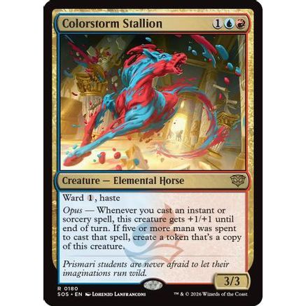 Colorstorm Stallion (SOS-180) - Secrets of Strixhaven