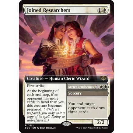 Joined Researchers (Extended Art) (SOS-312) - Secrets of Strixhaven Foil