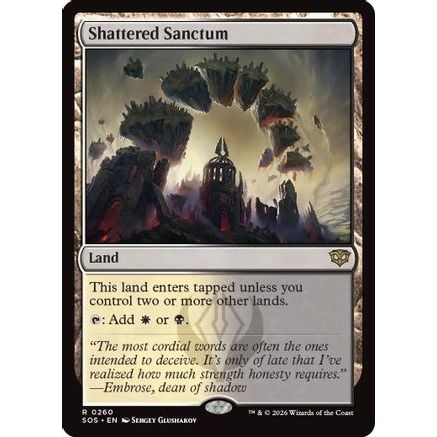 Shattered Sanctum (SOS-260) - Secrets of Strixhaven