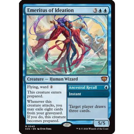 Emeritus of Ideation (SOS-045) - Secrets of Strixhaven