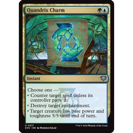 Quandrix Charm (SOS-217) - Secrets of Strixhaven