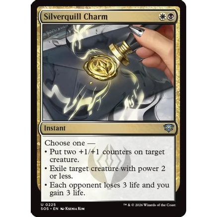 Silverquill Charm (SOS-225) - Secrets of Strixhaven Foil
