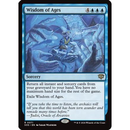 Wisdom of Ages (SOS-071) - Secrets of Strixhaven Foil