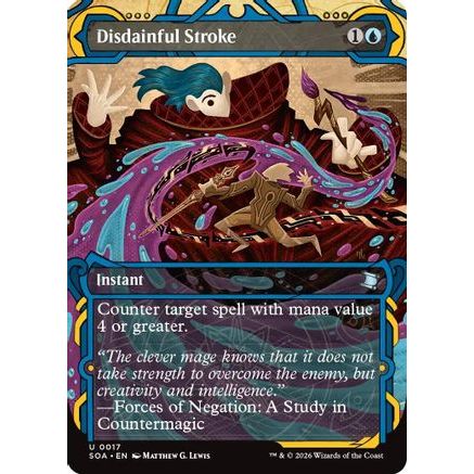 Disdainful Stroke (SOA-017) - Secrets of Strixhaven: Mystical Archive