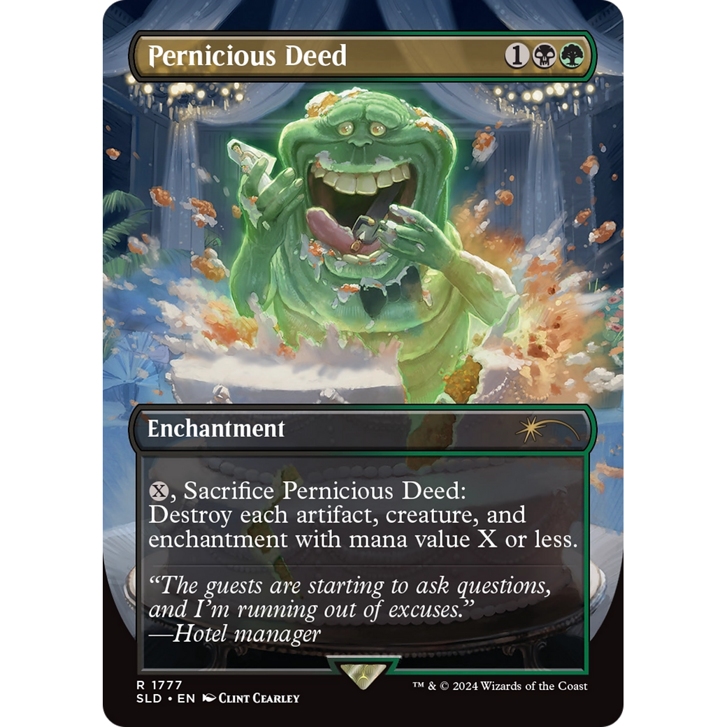 Pernicious Deed (SLD-1777) - Secret Lair Drop (Borderless)