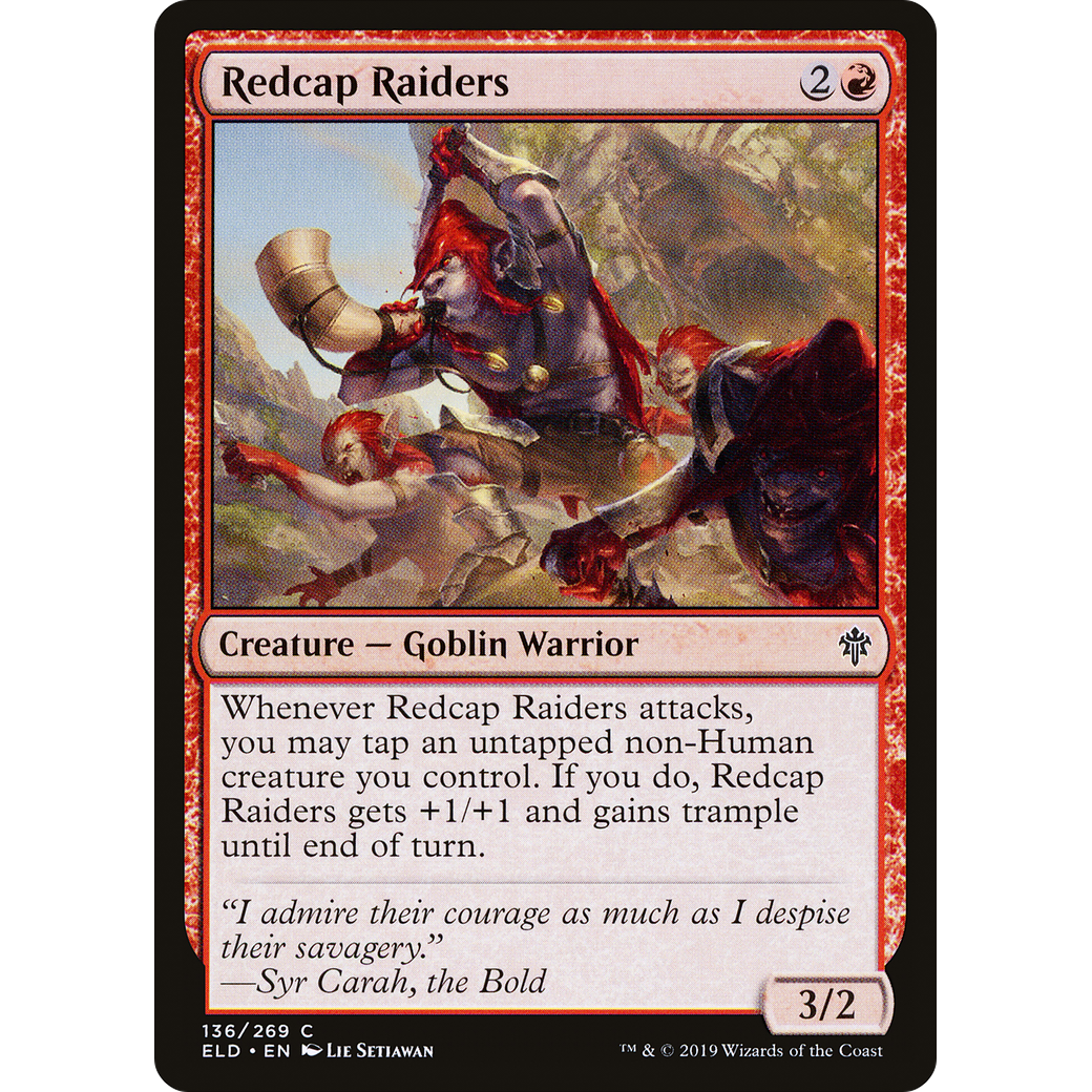 Redcap Raiders (ELD-136) - Throne of Eldraine Foil