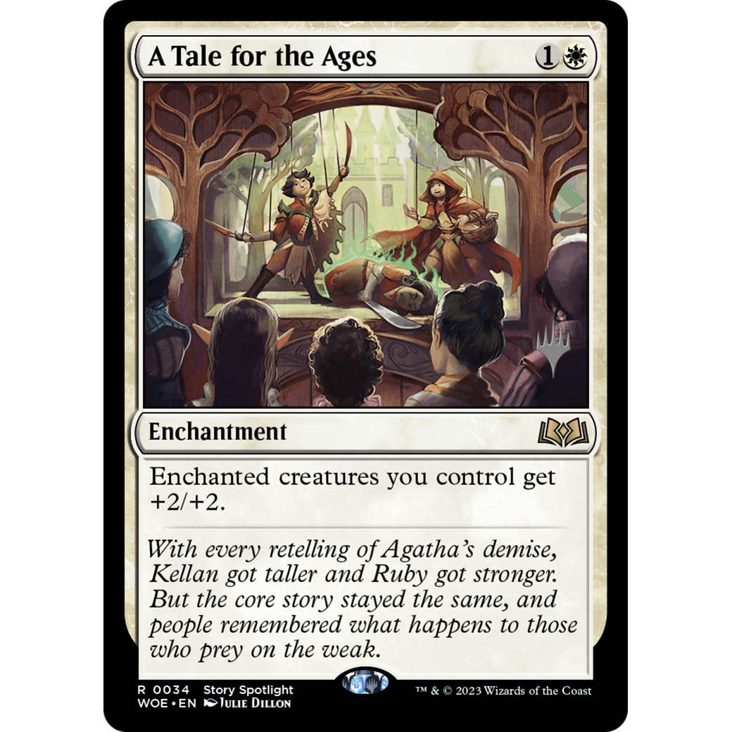 A Tale for the Ages (PPWOE-34P) - Wilds of Eldraine Promos Foil
