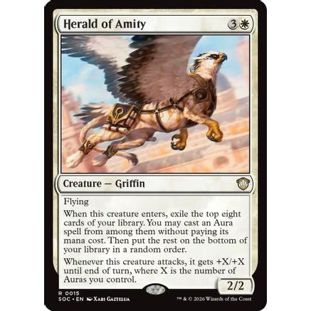 Herald of Amity (SOC-015) - Commander: Secrets of Strixhaven