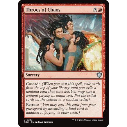 Throes of Chaos (SOC-257) - Commander: Secrets of Strixhaven