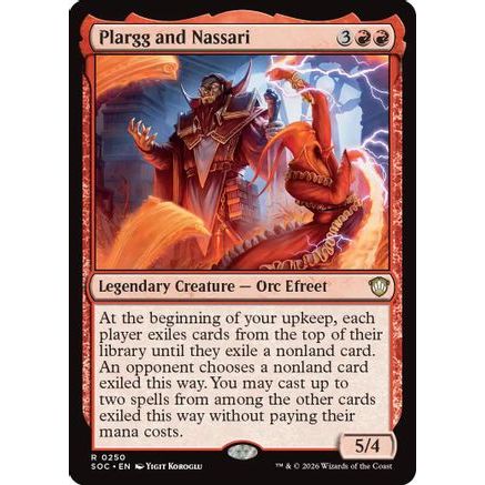 Plargg and Nassari (SOC-250) - Commander: Secrets of Strixhaven