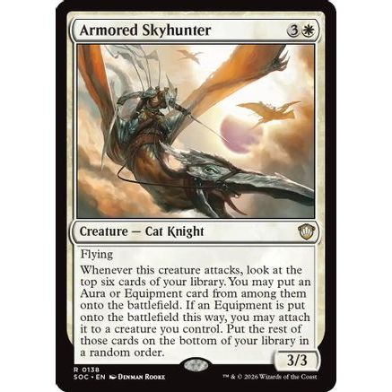 Armored Skyhunter (SOC-138) - Commander: Secrets of Strixhaven