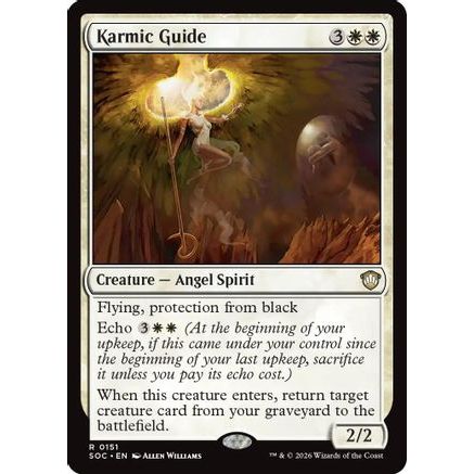 Karmic Guide (SOC-151) - Commander: Secrets of Strixhaven