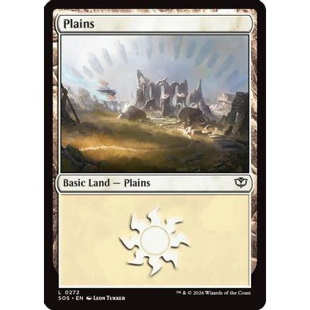 Plains (0272) (SOS-272) - Secrets of Strixhaven Foil