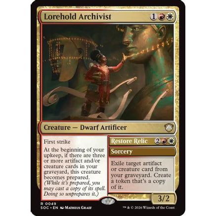 Lorehold Archivist (SOC-049) - Commander: Secrets of Strixhaven