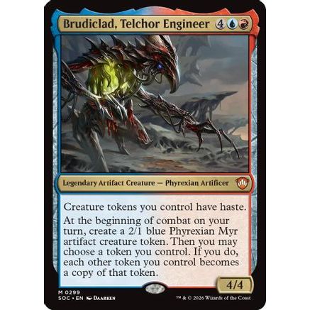 Brudiclad, Telchor Engineer (SOC-299) - Commander: Secrets of Strixhaven