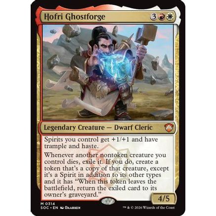 Hofri Ghostforge (SOC-314) - Commander: Secrets of Strixhaven
