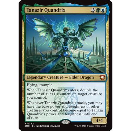 Tanazir Quandrix (SOC-332) - Commander: Secrets of Strixhaven