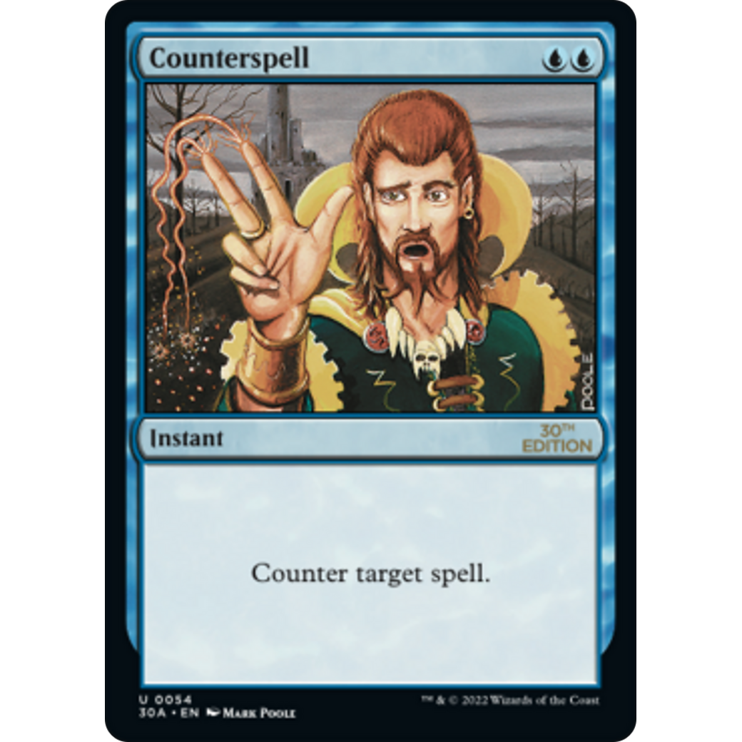 Counterspell (30A-054) - 30th Anniversary Edition