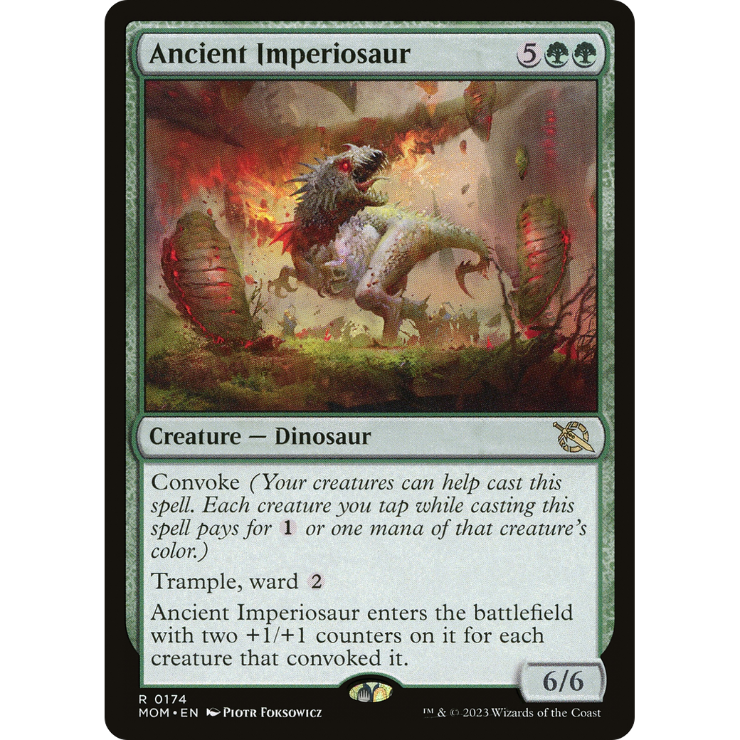 Ancient Imperiosaur (MOM-174) - March of the Machine Foil