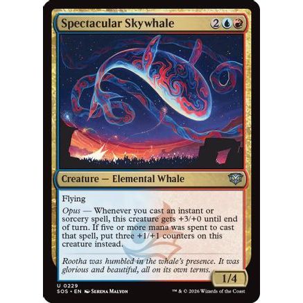 Spectacular Skywhale (SOS-229) - Secrets of Strixhaven