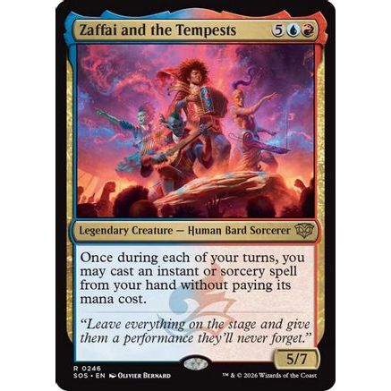 Zaffai and the Tempests (SOS-246) - Secrets of Strixhaven