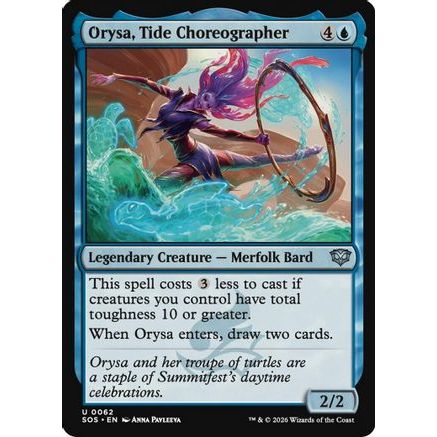 Orysa, Tide Choreographer (SOS-062) - Secrets of Strixhaven
