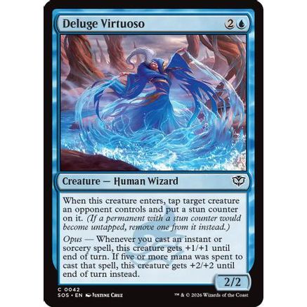 Deluge Virtuoso (SOS-042) - Secrets of Strixhaven