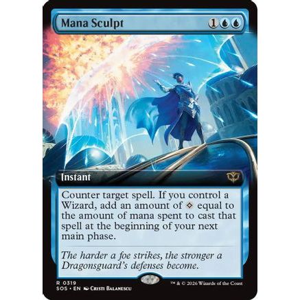 Mana Sculpt (Extended Art) (SOS-319) - Secrets of Strixhaven Foil