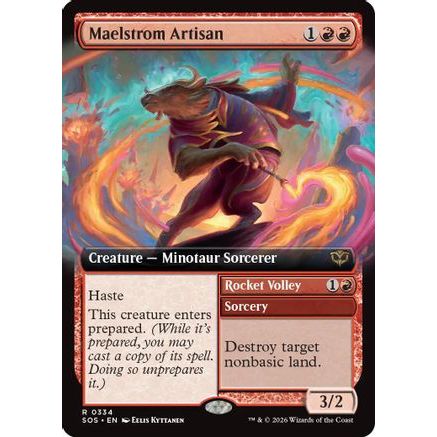 Maelstrom Artisan (Extended Art) (SOS-334) - Secrets of Strixhaven