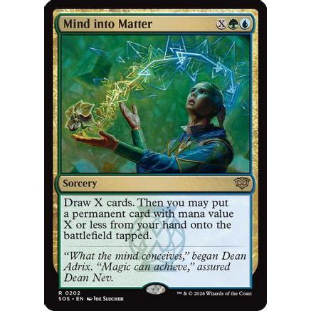 Mind into Matter (SOS-202) - Secrets of Strixhaven
